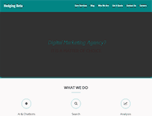 Tablet Screenshot of hedgingbeta.com
